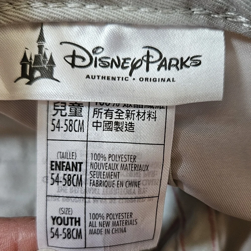 Disney Park Authentic Minnie Youth Ballcap
